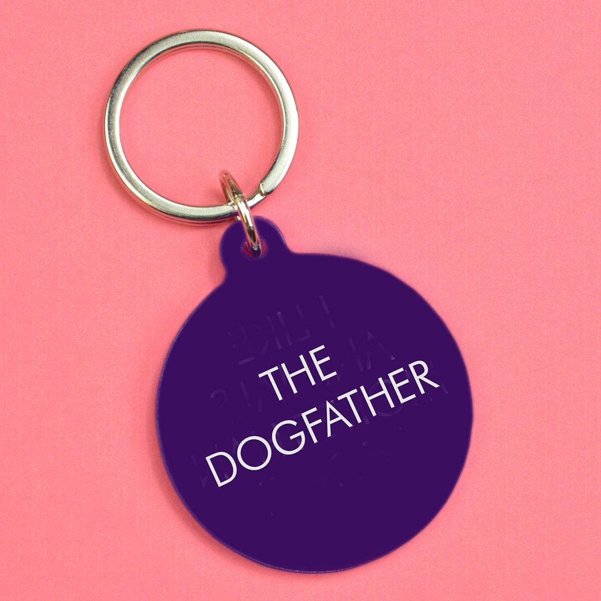 The Dogfather Keychain