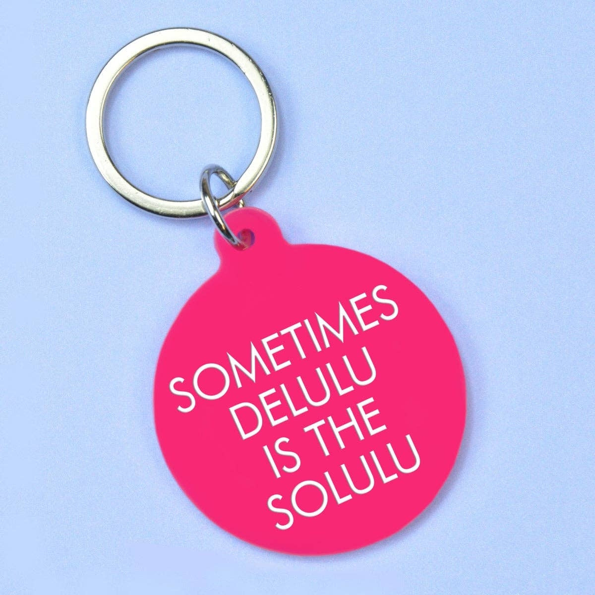 Delulu Keychain