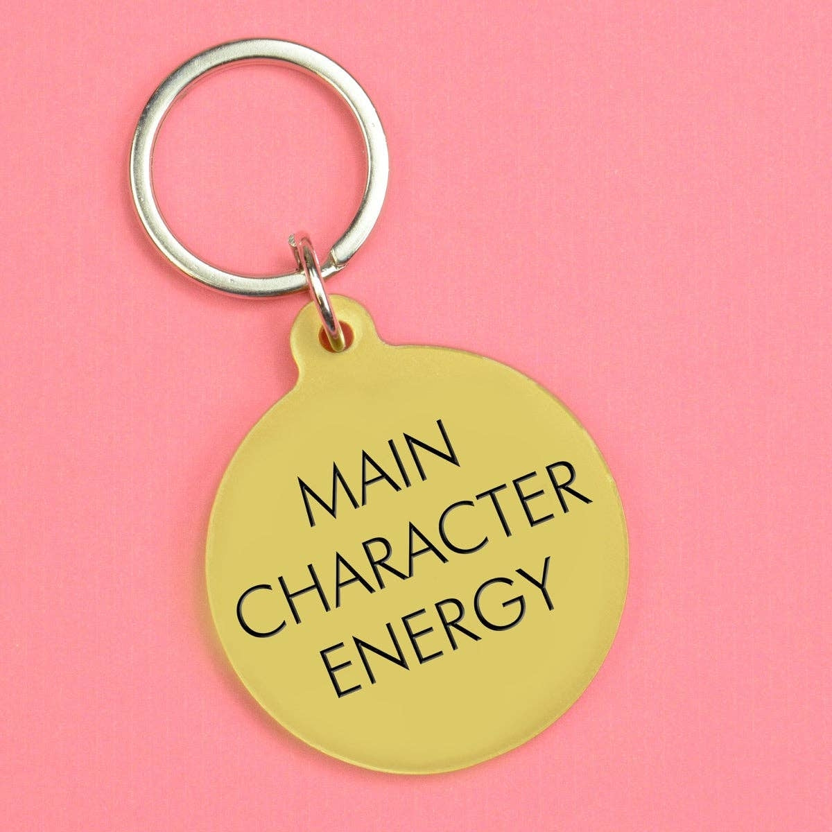Main Character Energy Keychain
