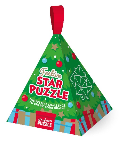 Festive Star Puzzle Decoration