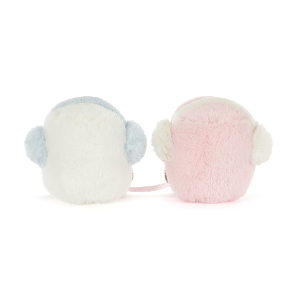 Jellycat Amuseables Toastie Pink And White Marshmallows Plush