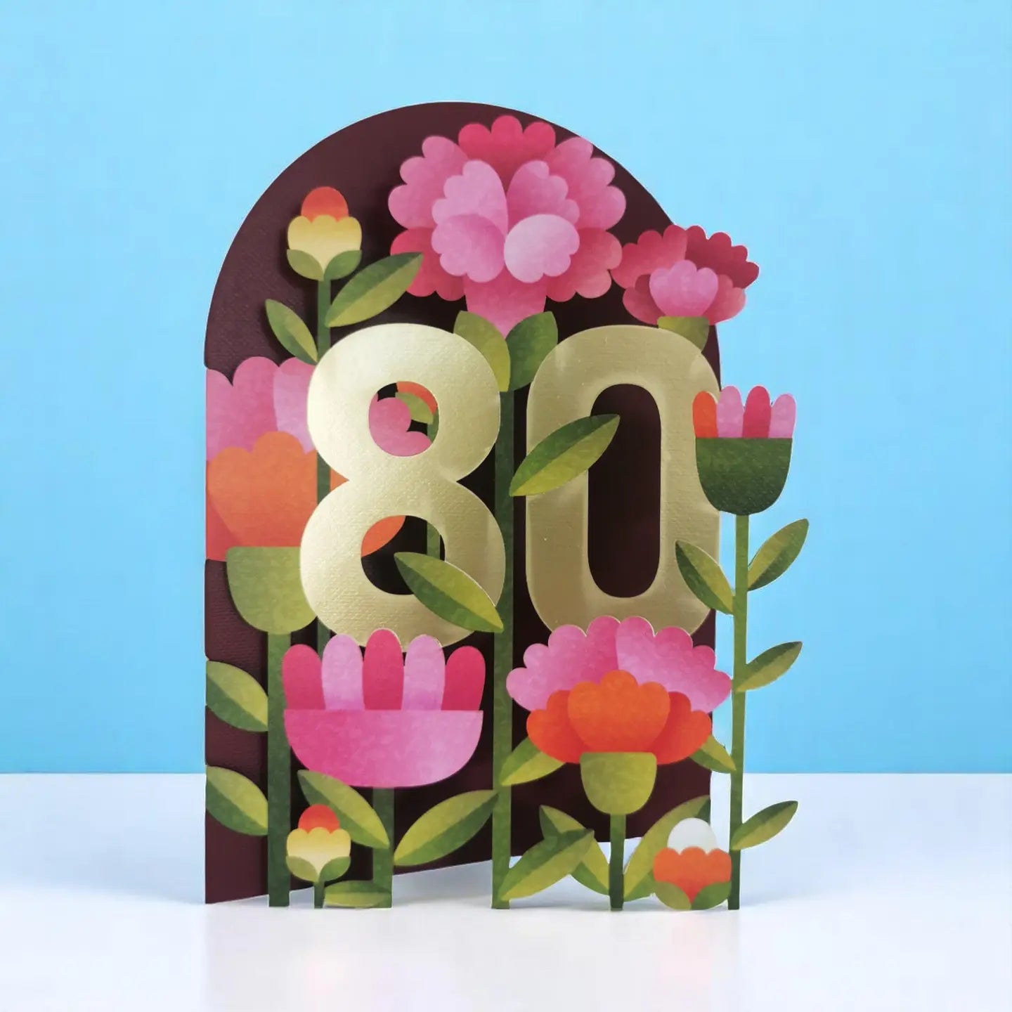 80th Age Birthday Card