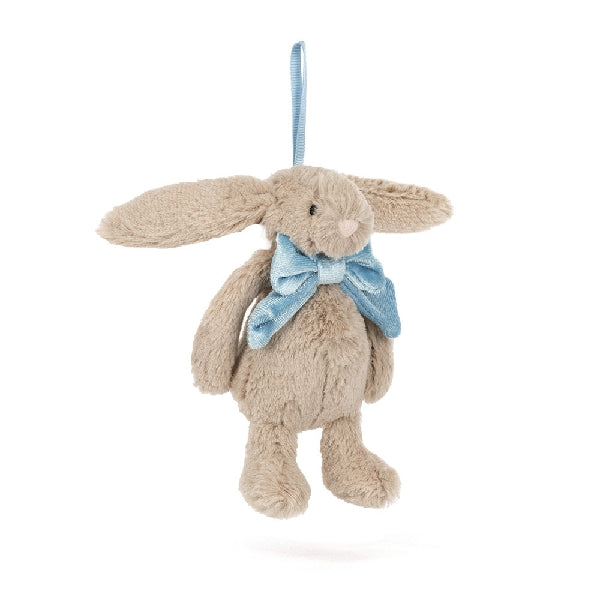 Jellycat Bashful Beige Bunny Plush Ornament
