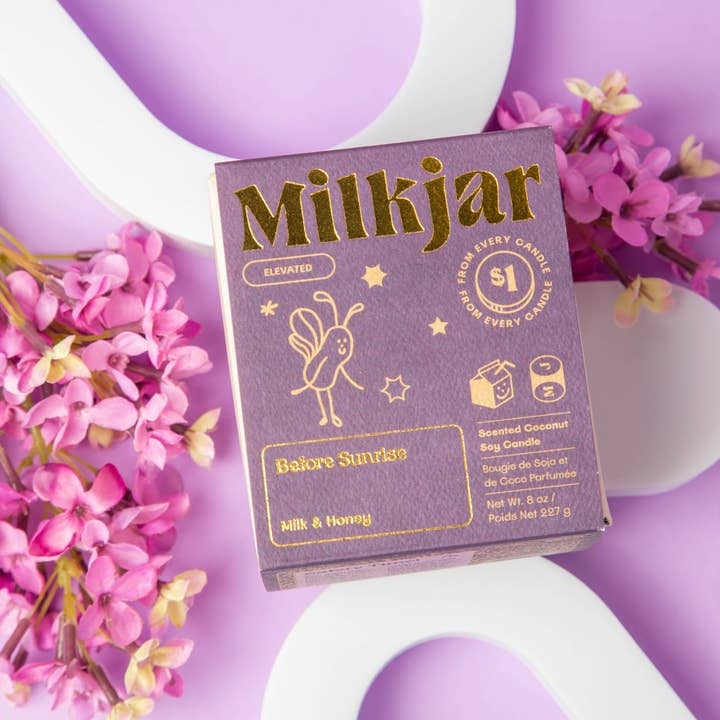 Milkjar 8 oz. Candle | Before Sunrise