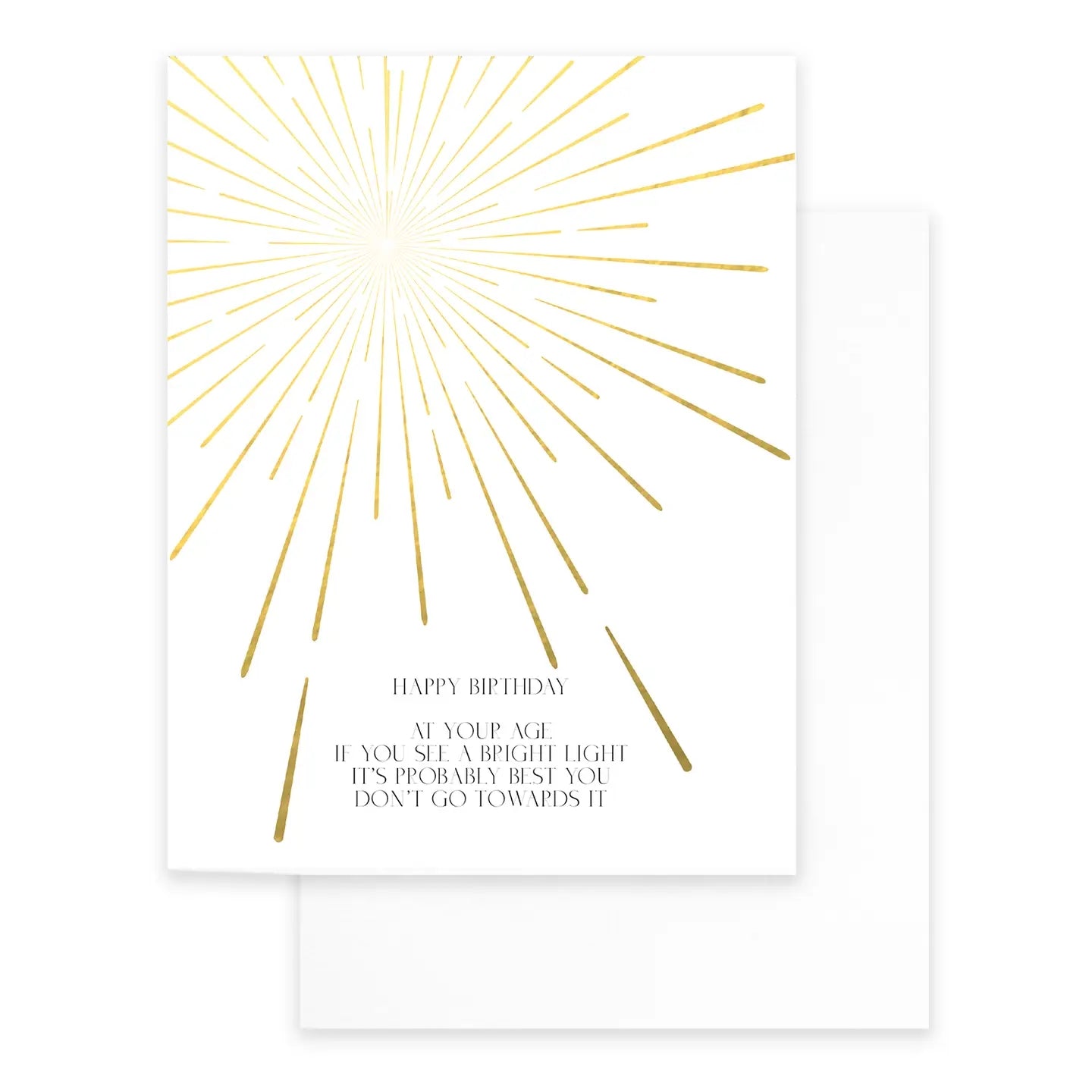 Bright Light Birthday Card