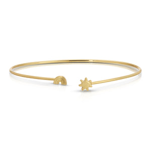 Sunny Skies Ahead Connection Cuff Bracelet