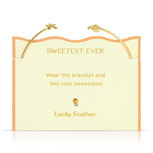 Sweetest Ever Connection Cuff Bracelet