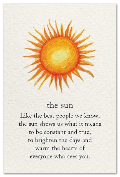 The Sun Birthday Card