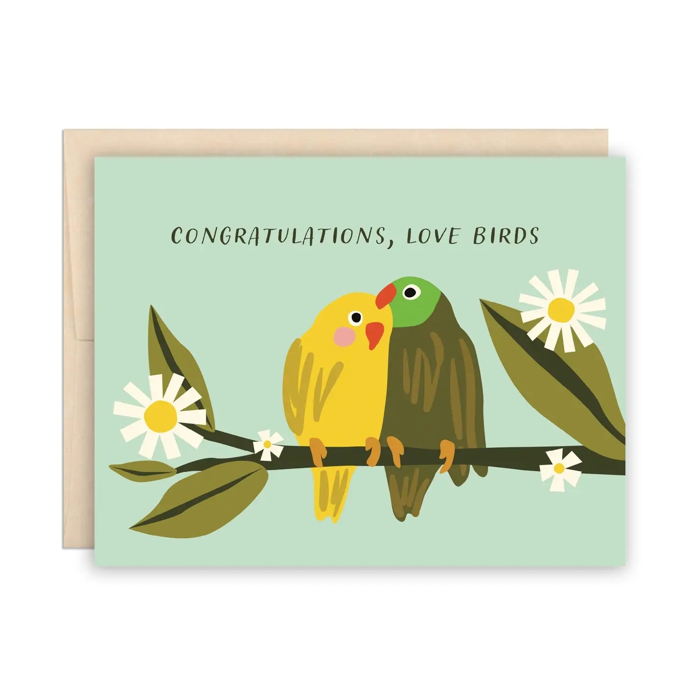Love Birds Wedding & Anniversary Card