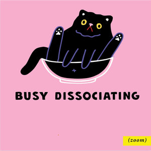 Dissociating Cat Notepad