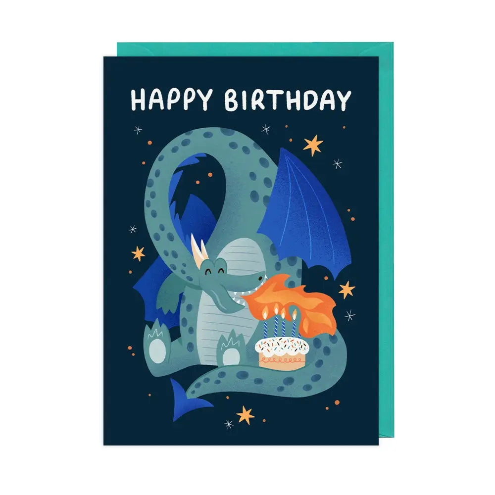 Dragon Birthday Card
