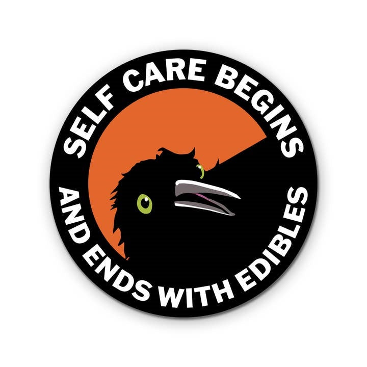 Edibles Sticker