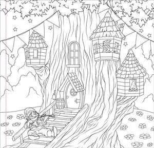 Enchanted Kingdom Colouring Book