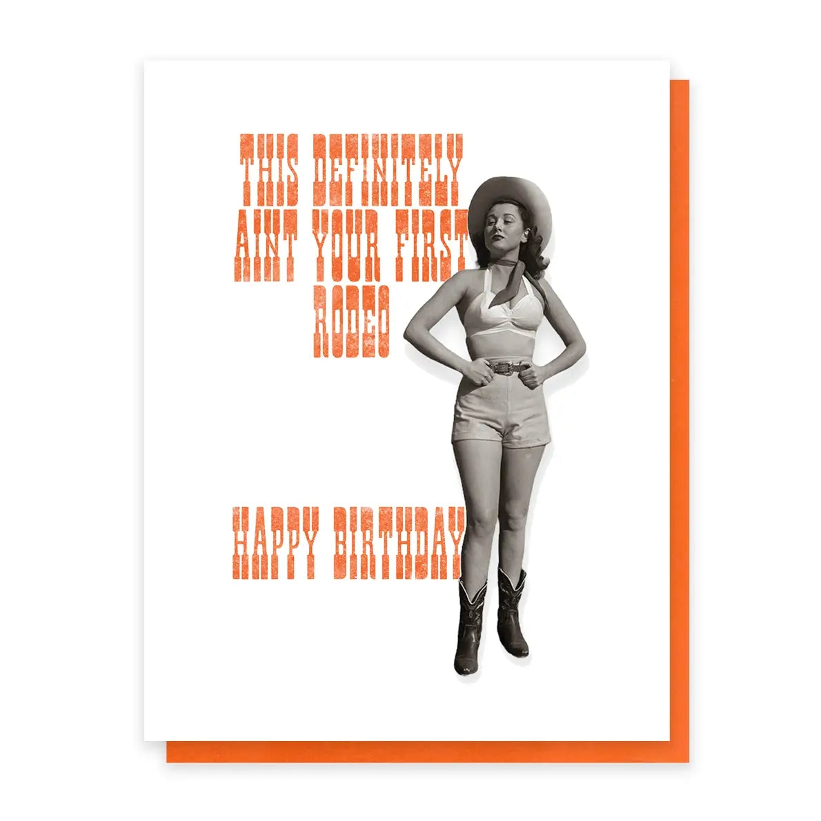 First Rodeo Birthday Card