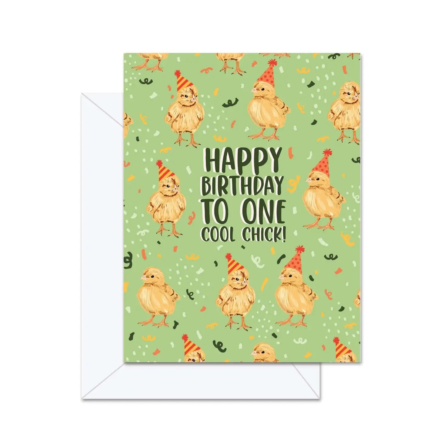 One Cool Chick Birthday Card