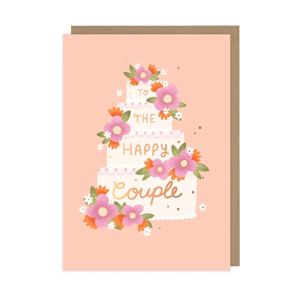 To The Happy Couple Wedding Card