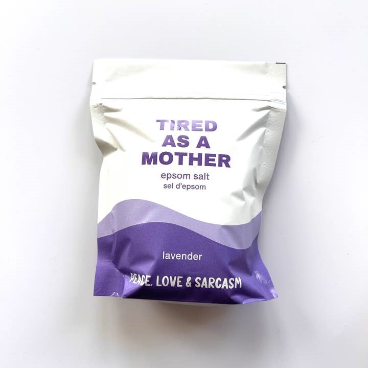 Peace, Love & Sarcasm Epsom Salt Bath Soak | Tired As A Mother