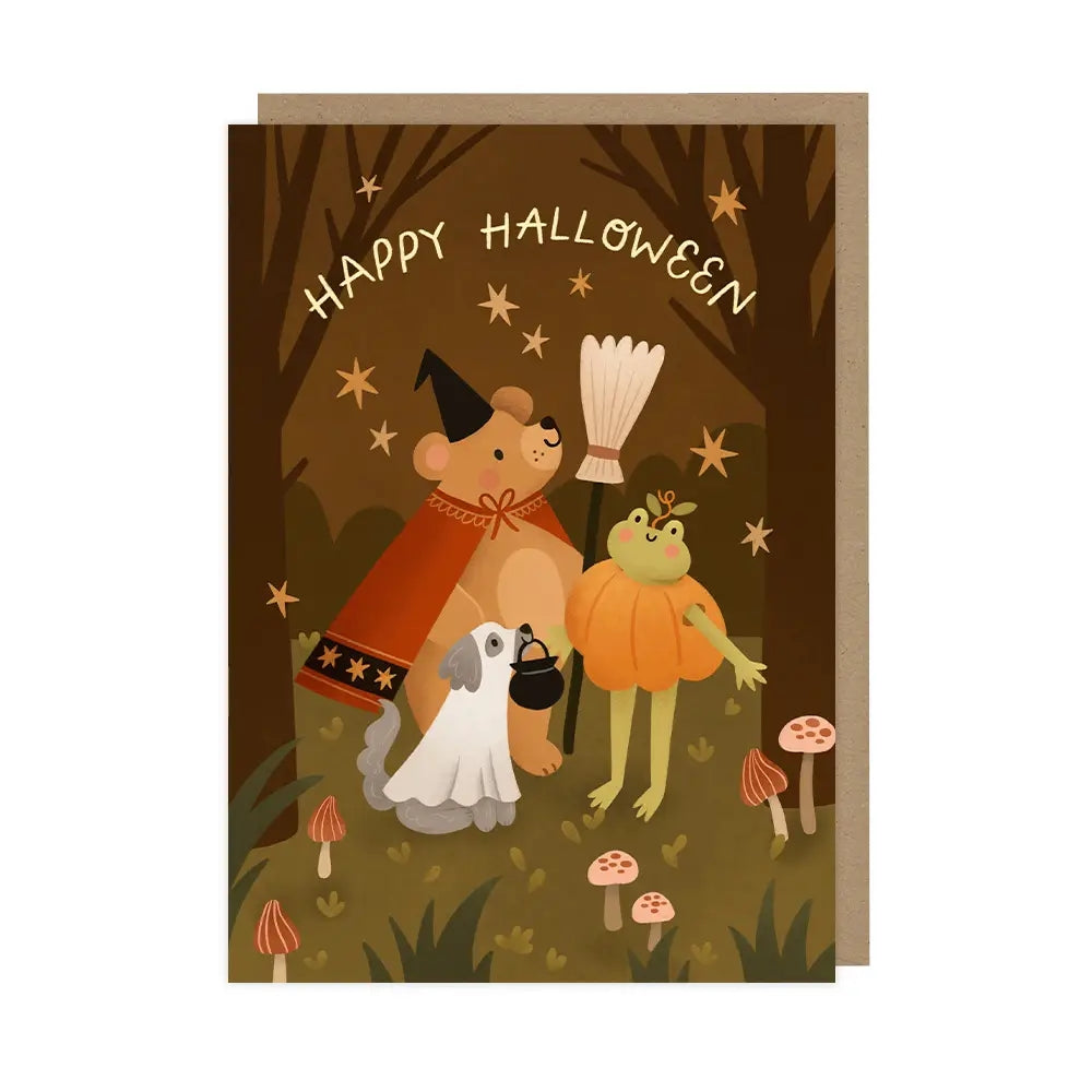 Trick Or Treat Halloween Card