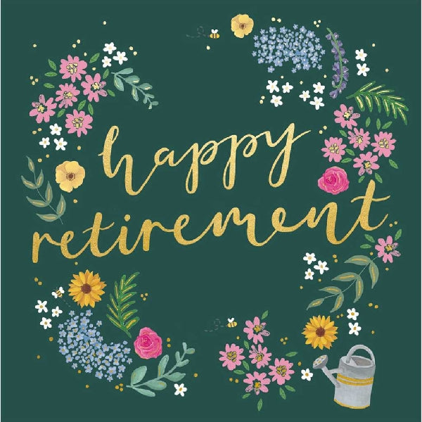 Garden Retirement Card
