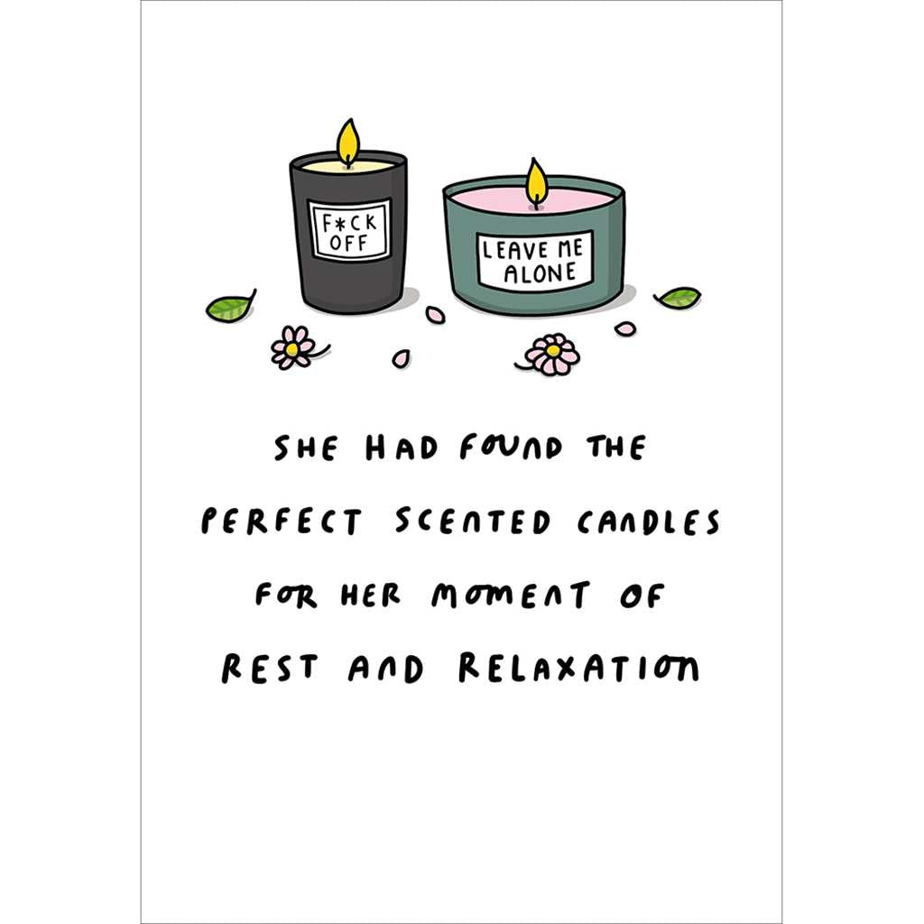 Rest & Relaxation Birthday Card