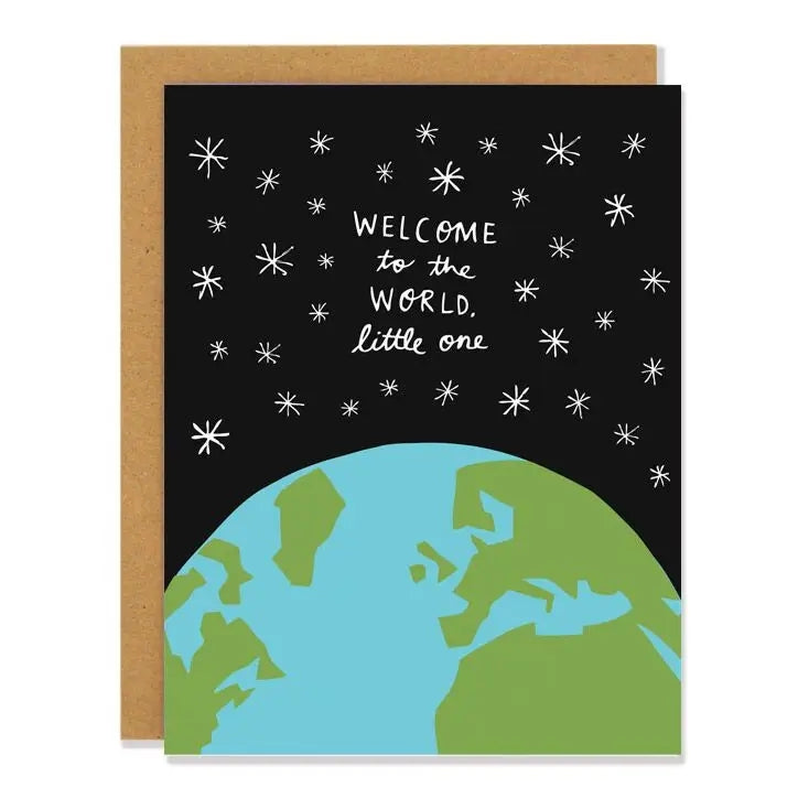 Welcome To The World New Baby Card