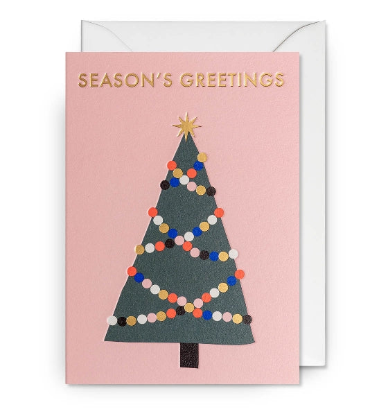 Season's Greetings Tree Christmas Card