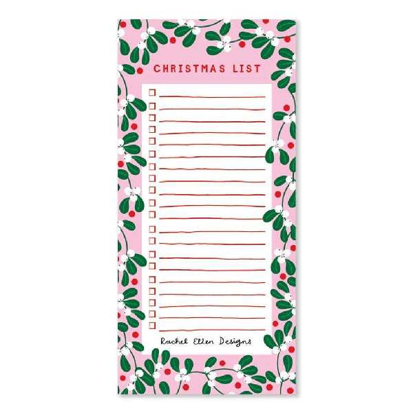 Christmas List Notepad