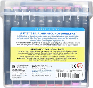 Dual-Tip Alcohol Marker Set
