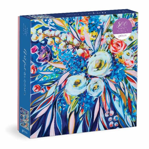 Galison 500 Piece Puzzle | Artful Blooms