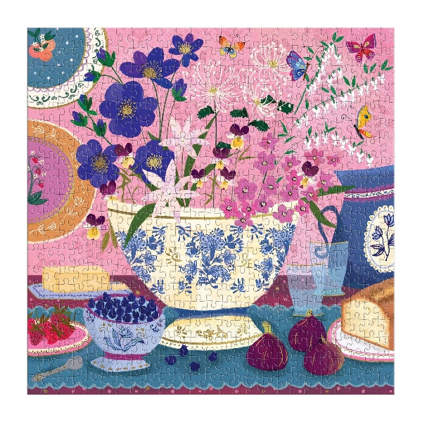 Galison 500 Piece Foil Puzzle | Art of the Table