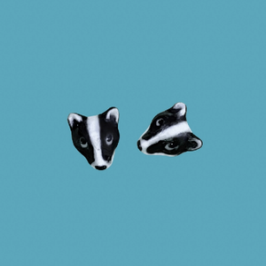 Camp Hollow Earrings | Badger