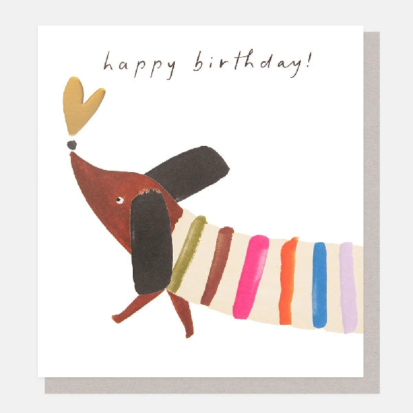 Dog Love Birthday Card