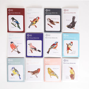 A Year Of Garden Birds Cross Stitch Kit