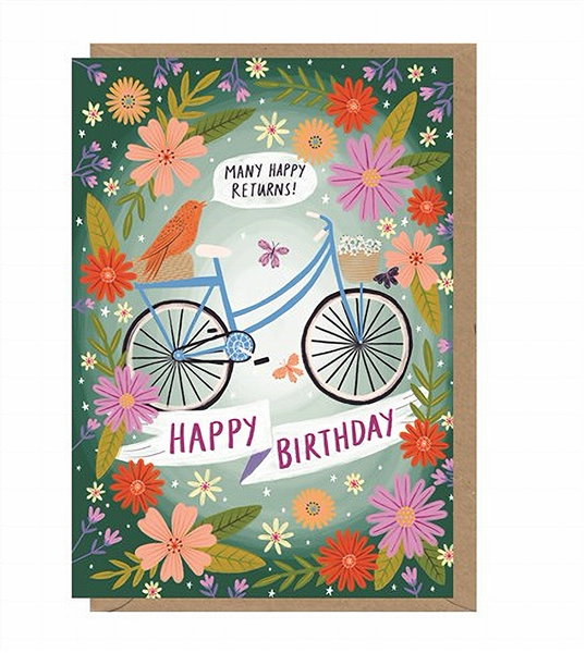 Bike Birthday Card
