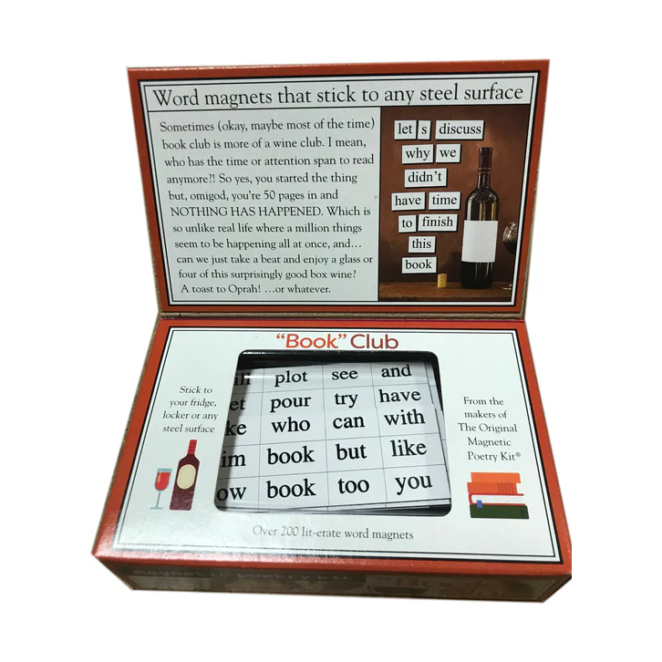 Magnetic Poetry Kits | Book Club