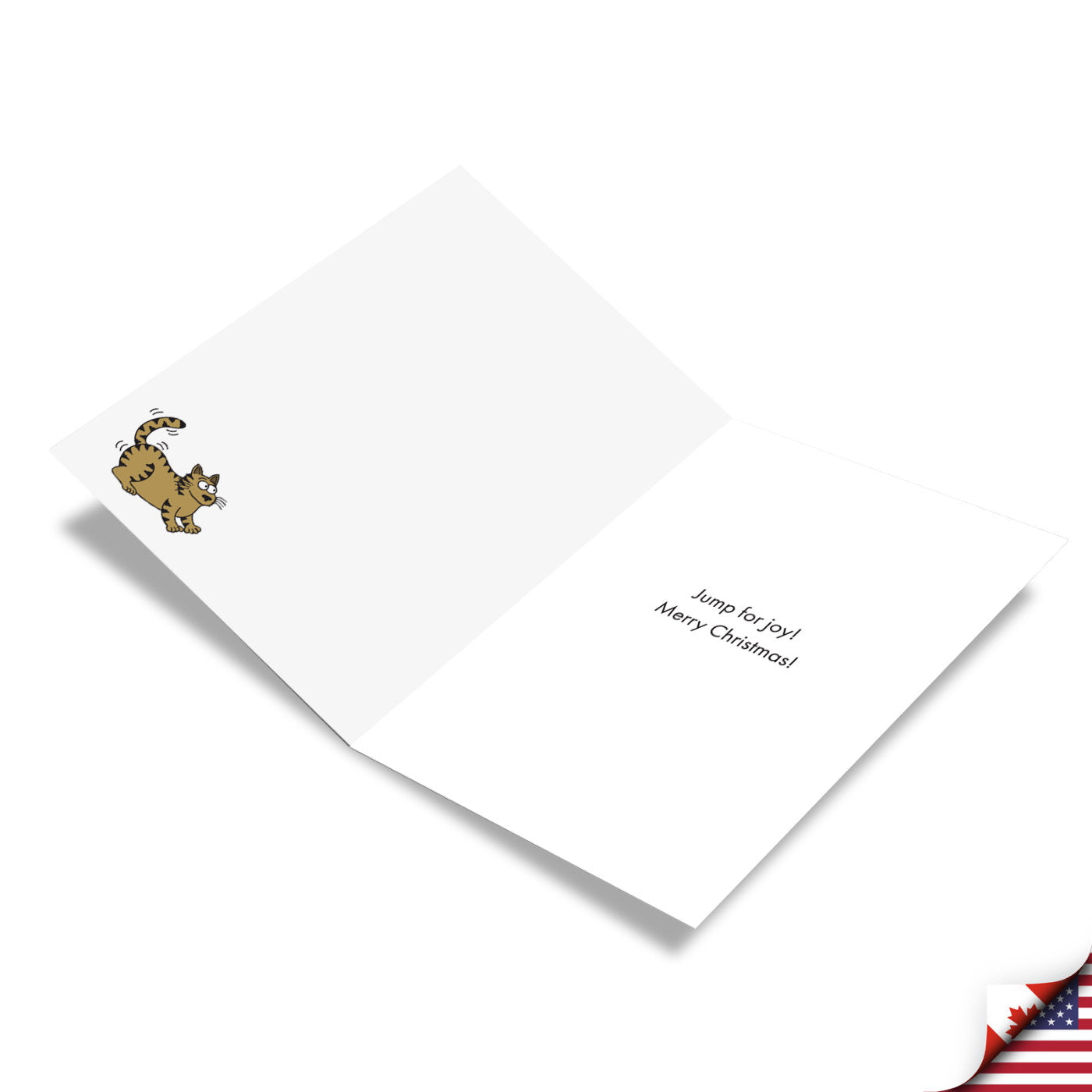 Butt Wiggle Christmas Card