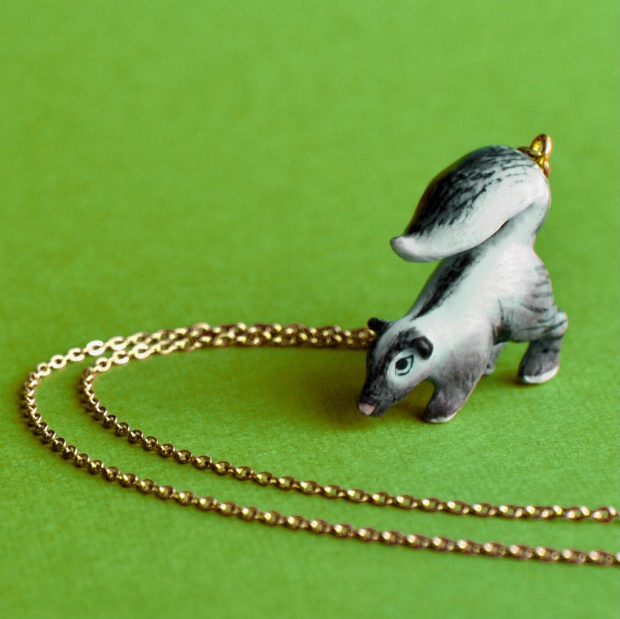 Camp Hollow Necklace | Skunk