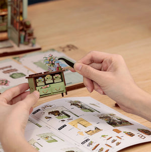DIY Miniature Book Nook Kit | Champs-Elysees Florist