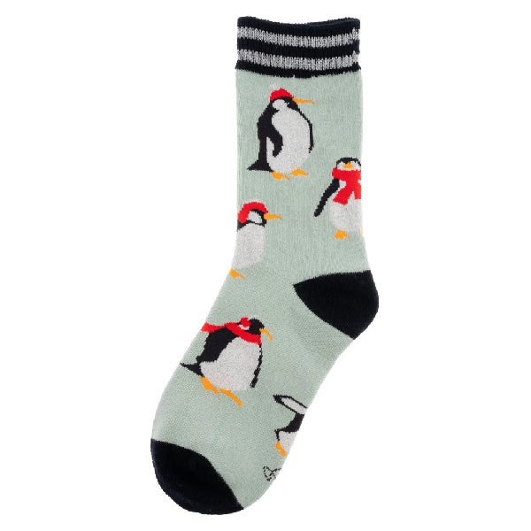 Karma Holiday Socks | Penguin