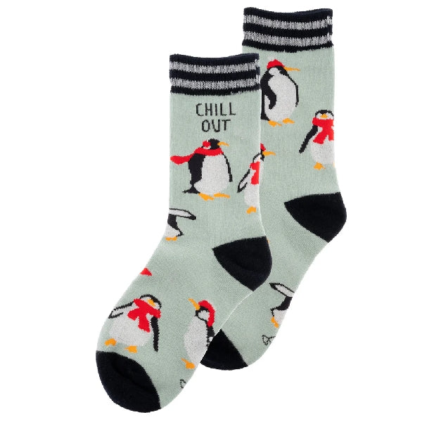 Karma Holiday Socks | Penguin