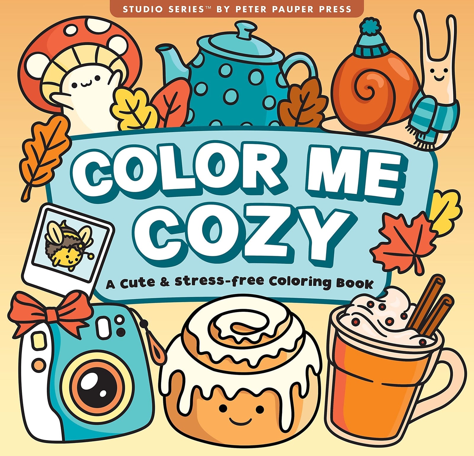 Colour Me Cozy Colouring Book