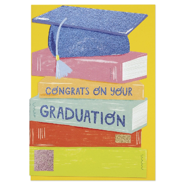 Graduation Books Card