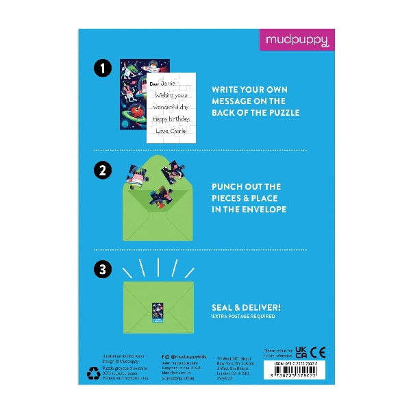 Cosmic Party - Puzzle Card