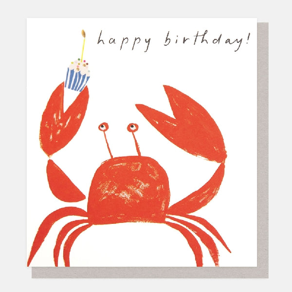 Crab Birthday Card