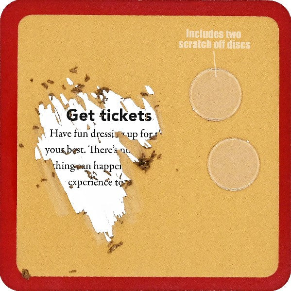 Couple's Date Night Scratch-Off Deck