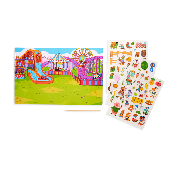 Ooly Set The Scene Sticker Magic | Day At The Fair