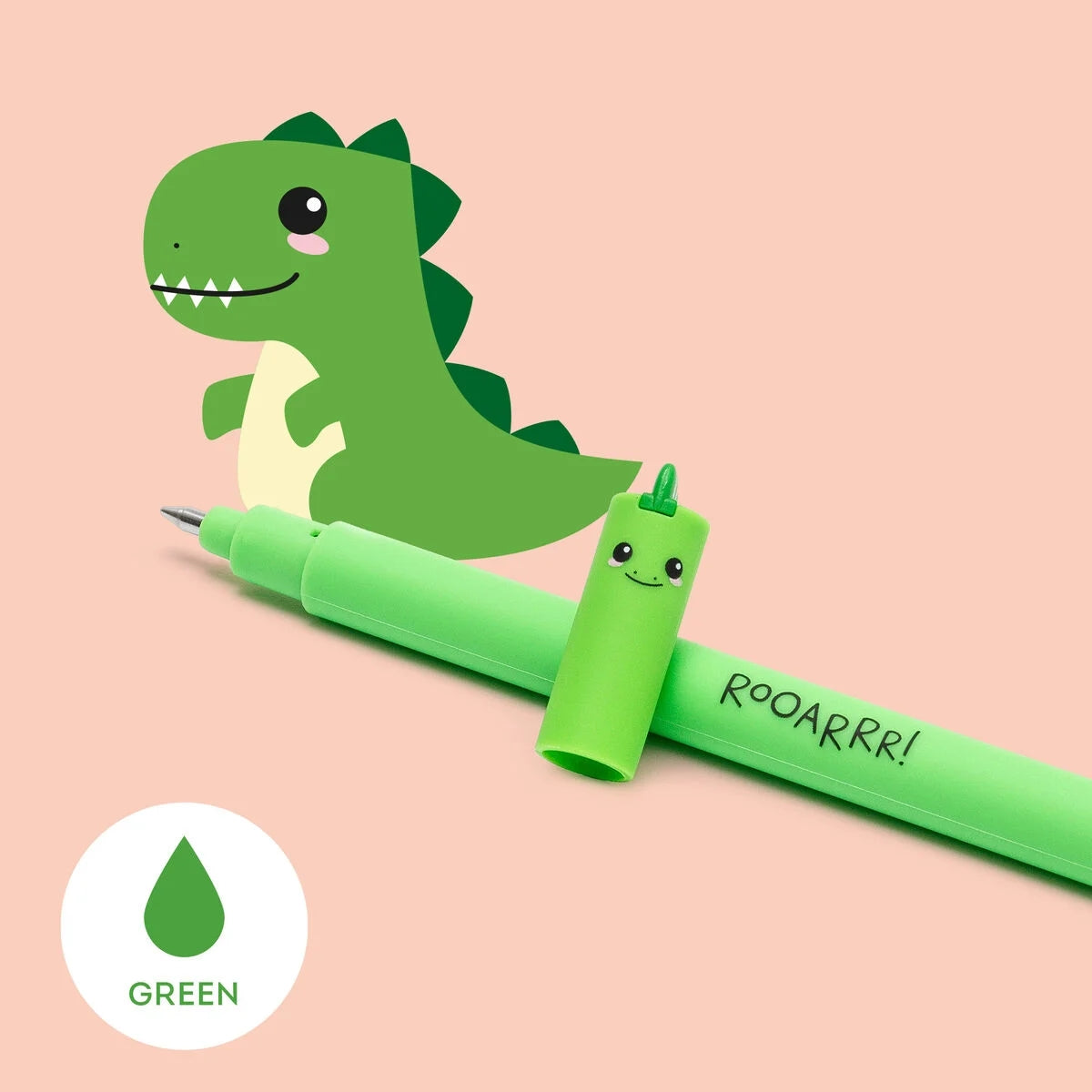 Erasable Dino Gel Pen