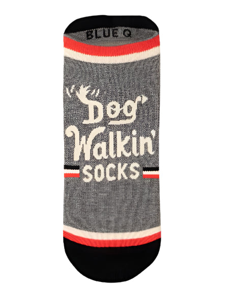 Blue Q Sneaker Socks | Dog Walking Park