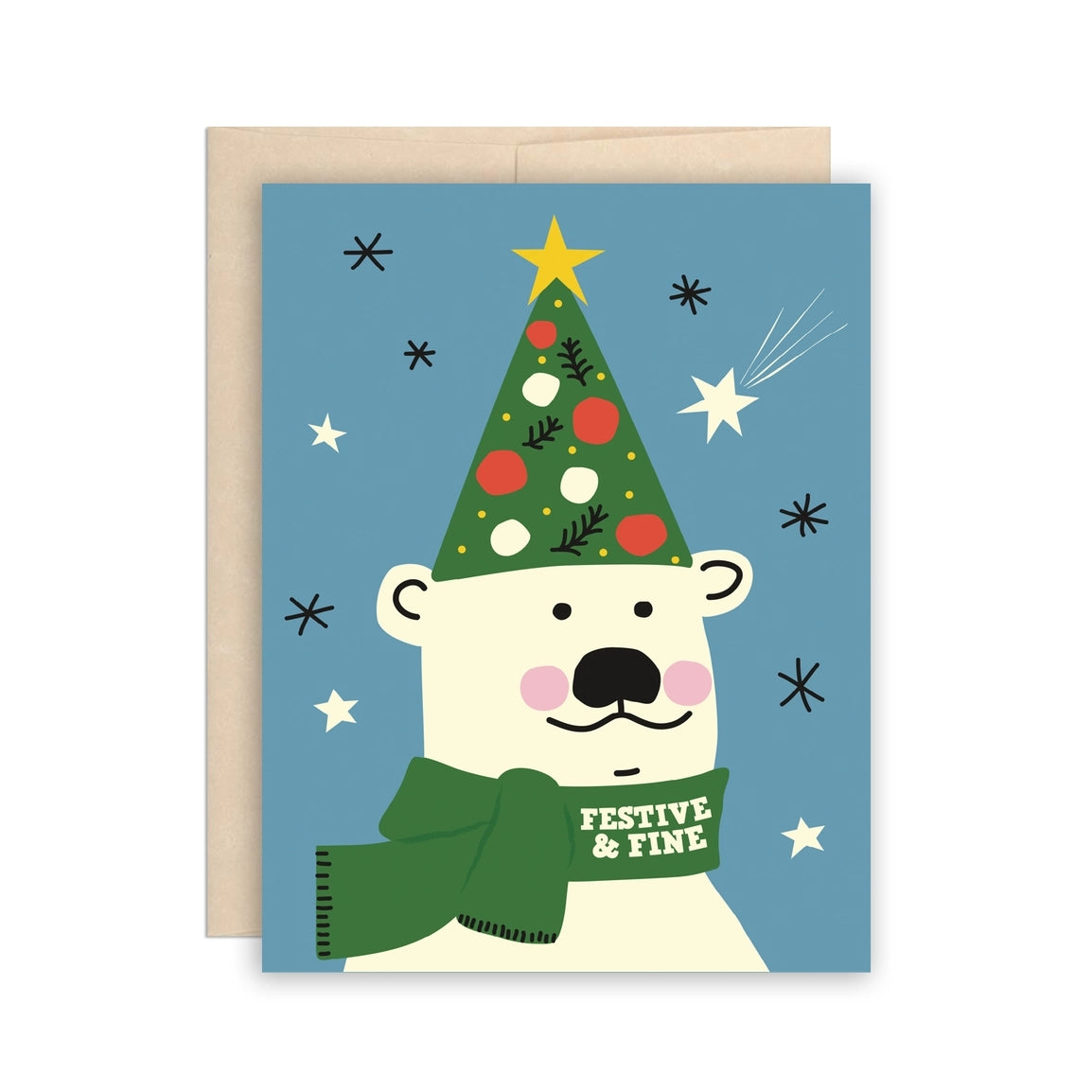 Festive & Fine Christmas Card