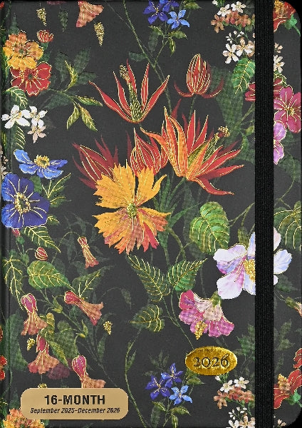 Peter Pauper 2026 16-month Agenda | Floral Paradise